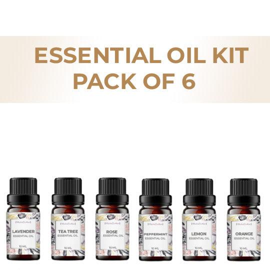 Essential Oil Kit - Pack of 6