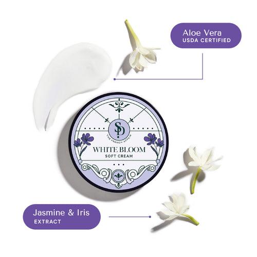 White Bloom - Jasmine & Iris Soft Cream with Shea Butter 200 gm