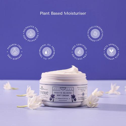 White Bloom - Jasmine & Iris Soft Cream with Shea Butter 200 gm