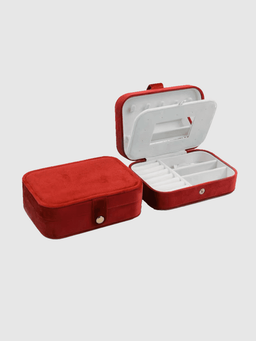 Velvet Jewellery Box 2.0 - Red