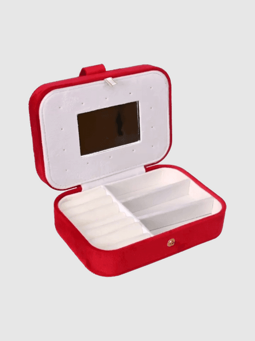 Velvet Jewellery Box 2.0 - Red