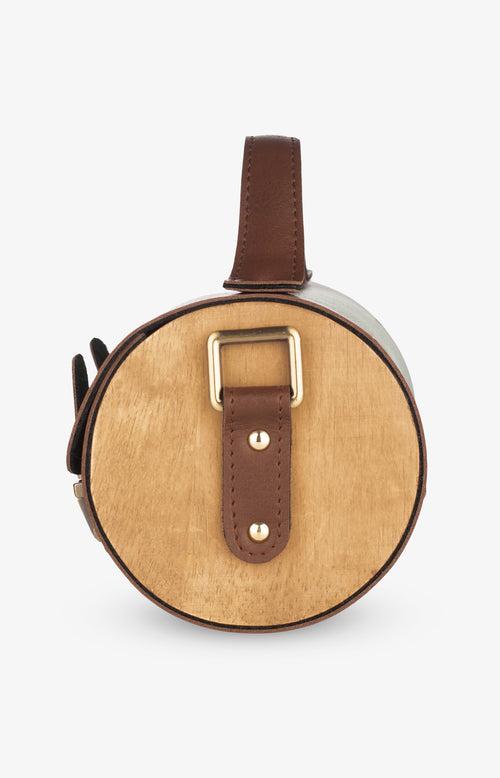 Barrel Sling Bag - Tan