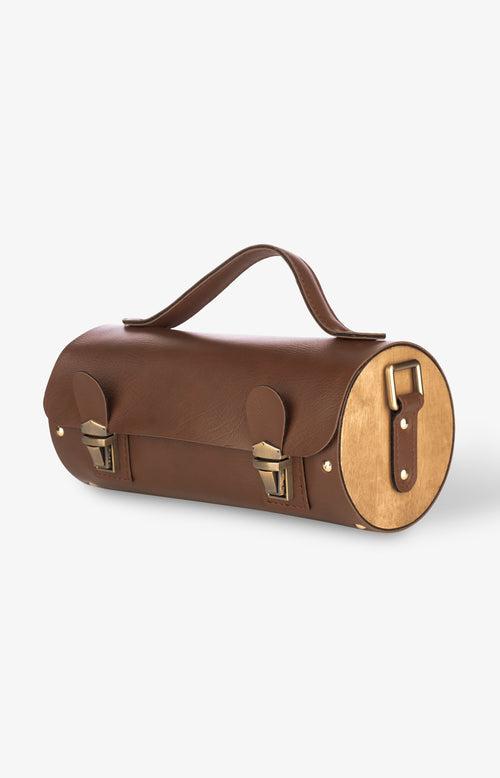 Barrel Sling Bag - Tan