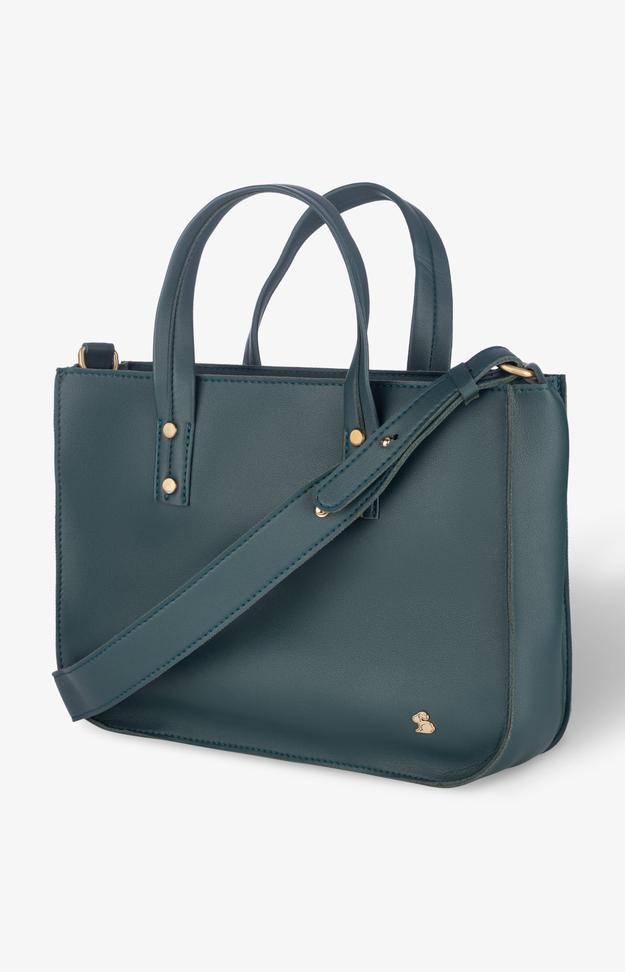 The Basic Tote - Mini - Peacock