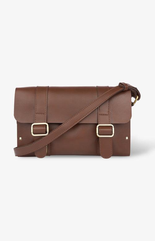 Median Sling Bag - Tan