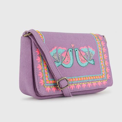 CARINA SLING BAG – PURPLE