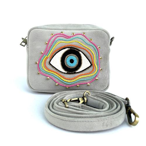 EVILEYE GREY SLING BAG