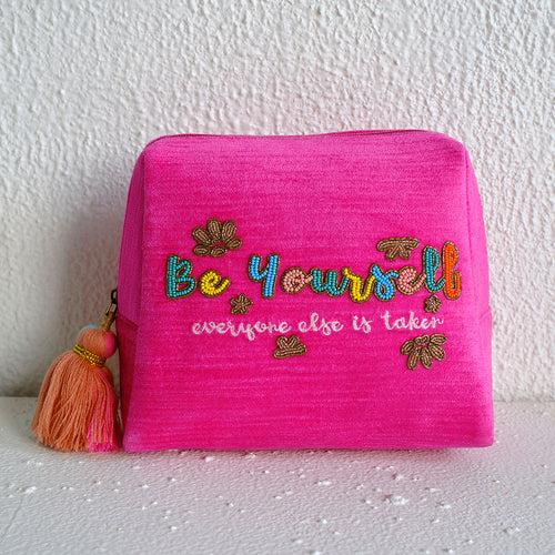 Be Yourself - Makeup Pouch