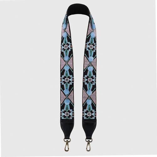 HARMONY BLACK EMBROIDERED HANDLE  - ( ONLY STRAP)