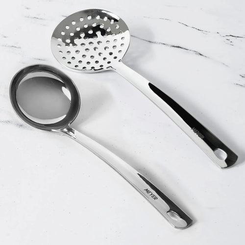 Meyer Stainless Steel Accessories 2 pcs set -  (Skimmer,32 cm + Ladle, 30cm )