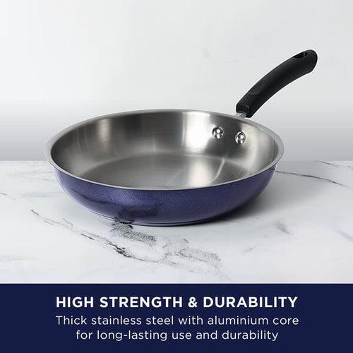 Centennial Nickel Free Stainless Steel Frypan, 26cm