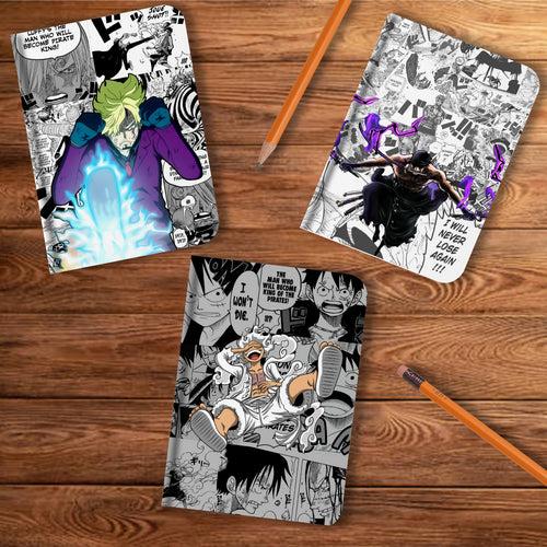 Anime - Naruto - Combo Pack of 3 Design Binded Notebooks