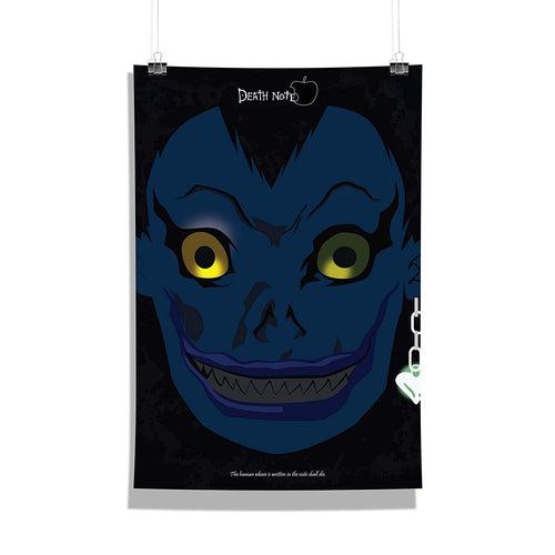 Anime Death Note - Ryuk Shadow  Design Wall Poster