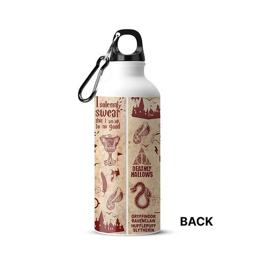 Harry Potter - Infographic Red Aluminum Sports Sipper