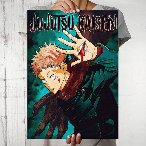 Anime-Jujutsu Kaisen Yuji Itadori and Ryomen Sukuna Poster