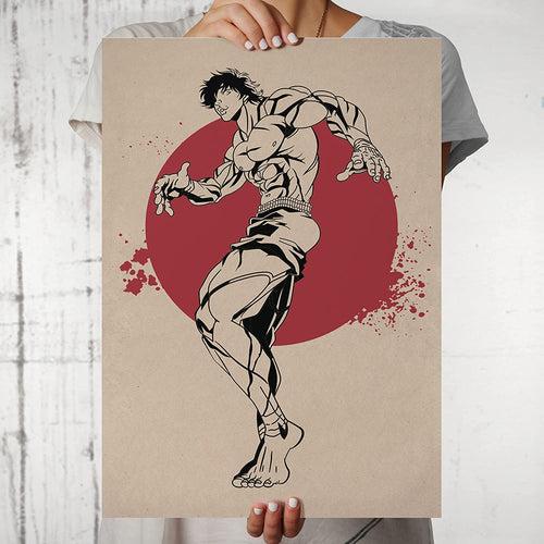 Anime - Baki - Hanma Design Wall Poster