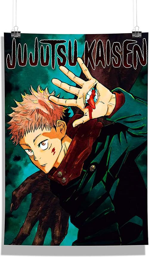 Anime-Jujutsu Kaisen Yuji Itadori and Ryomen Sukuna Poster