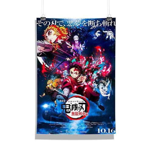 Anime Demon Slayer Mugen Train Poster