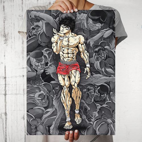 Baki - The Grappler Design Wall Poster