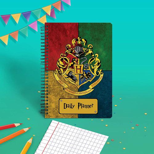 Harry Potter combo set ( 1 House Crest Multi Color Daily Planner and 1 Magnetic Bookmark )