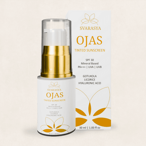 Ojas: SPF-30 Mineral Based Tinted Sunscreen for Flawless Sun Protection