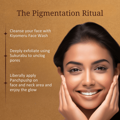 Oily Skin Ritual "Tejasvi" for Dark Spots and Pigmentation | Face Wash, Exfoliator & Moisturiser