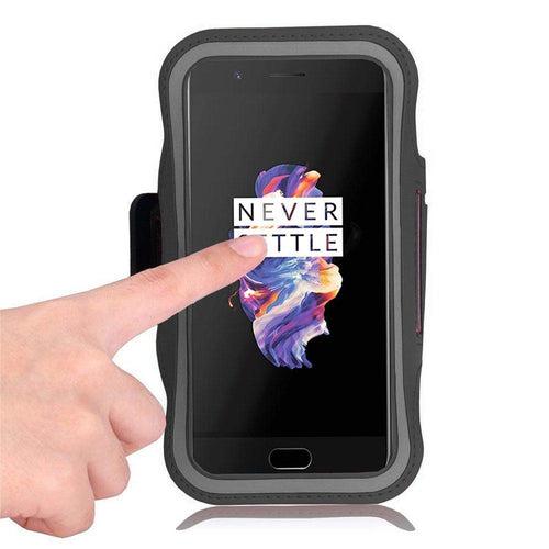 Sports Running Arm Band Case for OnePlus 8 Pro Black