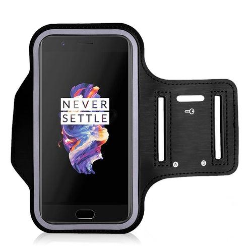 Sports Running Arm Band Case for OnePlus 7 Black