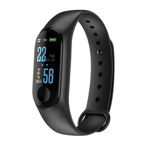 TDG M3 Band Fitness Tracker Smart Band Black