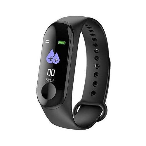 TDG M3 Smart Band Color Screen Blood Pressure Oxygen Heart Rate Android iOS