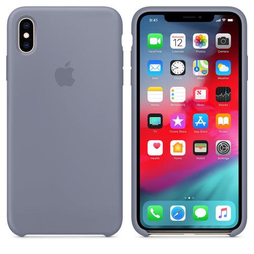 TDG iPhone XS Max SIlicone Case OG Lavender Gray