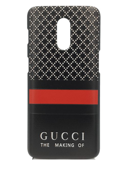 TDG OnePlus 6T 3D Texture Printed Designer Gucci Hard Back Case Cover