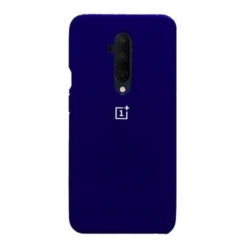 TDG Oneplus 7T Pro Back Cover Silicone Protective Case Dark Blue
