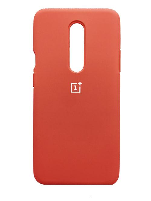 TDG Oneplus 7 Pro OG Silicone Protective Back Case Orange