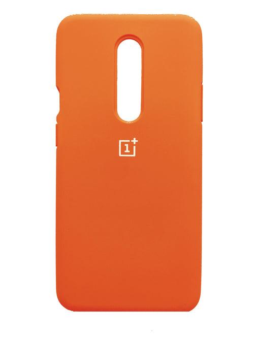 TDG Oneplus 7 Pro OG Silicone Protective Back Case Orange