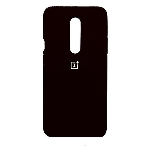 TDG Oneplus 7 Pro Back Cover Silicone Protective Case Black