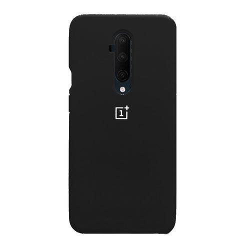 TDG Oneplus 7T Pro Back Cover Silicone Protective Case Black