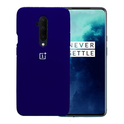 TDG Oneplus 7T Pro Back Cover Silicone Protective Case Dark Blue