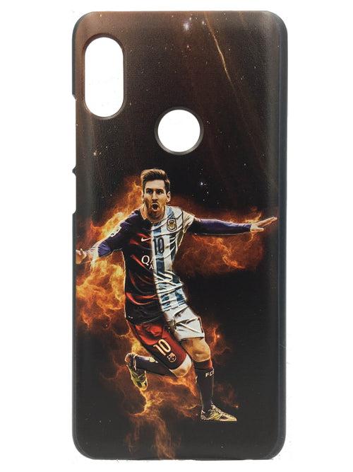 Xiaomi Redmi Note 5 Pro Printed Back Case Cover Messi Barcelona