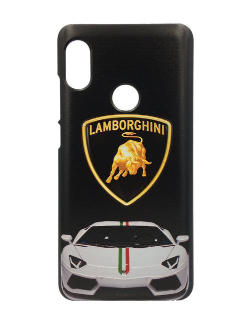 TDG Xiaomi Redmi Note 5 Pro 3D Texture Printed Luxury Car Lamborghini Hard Back Case Cover