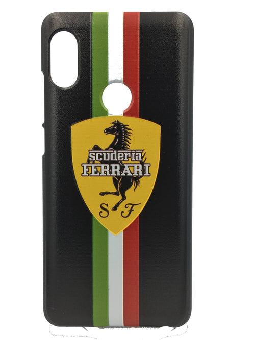 TDG Xiaomi Redmi 6 Pro 3D UV Printed Luxury Car Ferrari Hard Back Case Cover