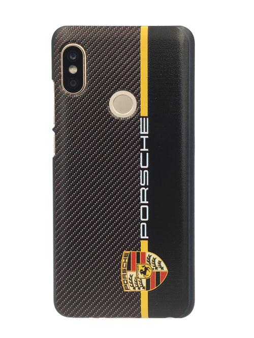 TDG Xiaomi Redmi 6 Pro 3D Texture Printed Luxury Car Porsche Hard Back Case Cover