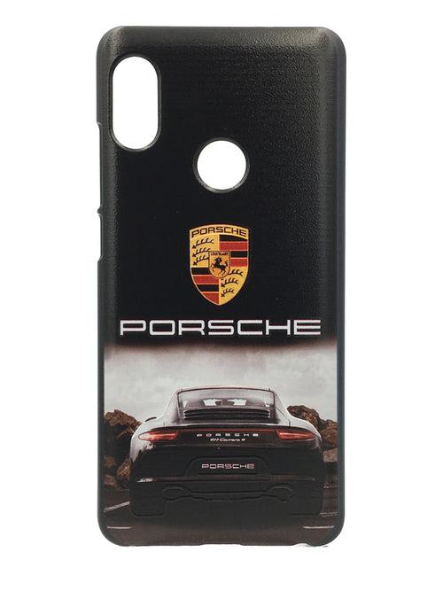 TDG Xiaomi Redmi 6 Pro 3D UV Printed Luxury Car Porsche Hard Back Case Cover