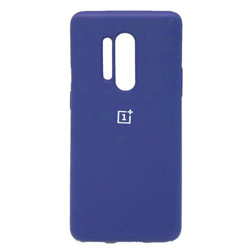 TDG Oneplus 8 Pro Back Cover Silicone Protective Case Dark Blue