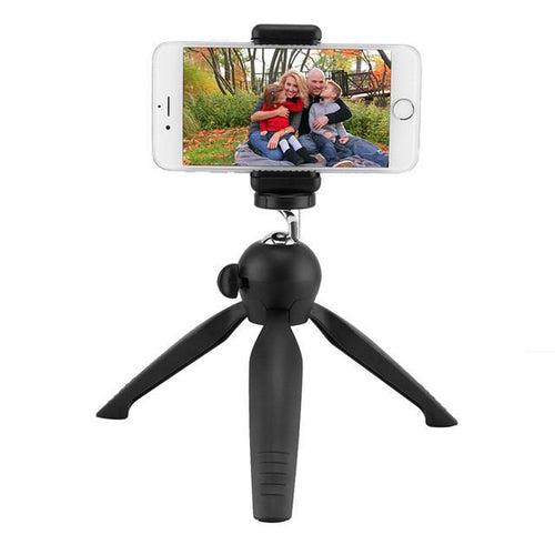 TDG Mini Selfie Tripod with Phone Holder Tabletop Portable for Mobile Online