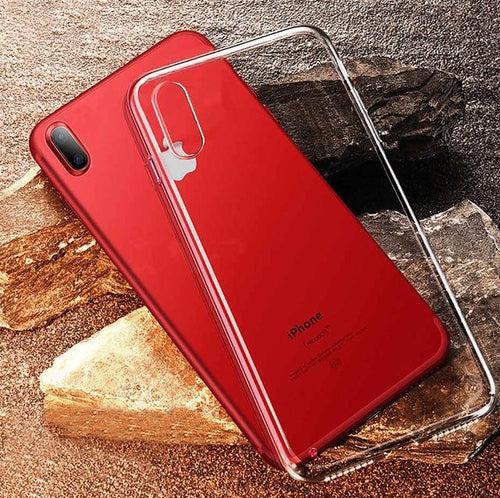 Ultra Thin TPU Soft Silicon Transparent Back Cover Case For iPhone X