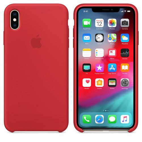 TDG iPhone XS Max SIlicone Case OG Red
