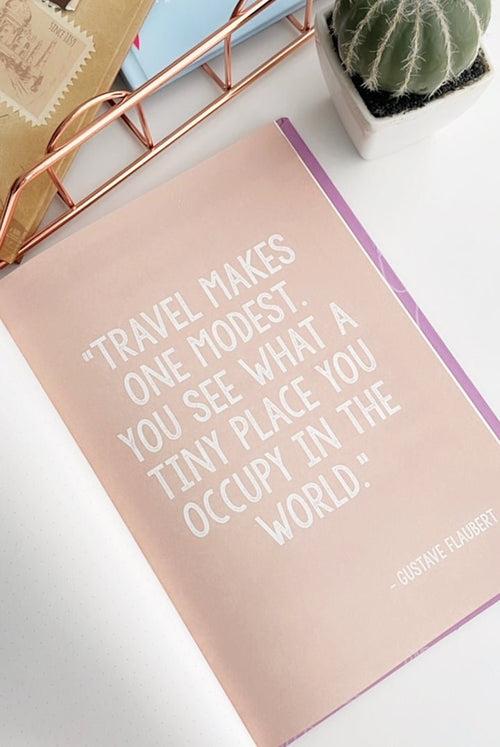 "Adventure Awaits You" Travel Planner Journal | A5 Size Hardcover