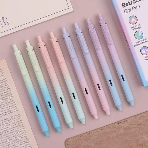 Gradient Glide Retractable Gel Pens | Black ink | 0.5mm