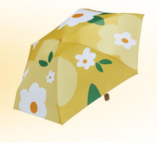 Luxurious bloom umbrellas with  gold detailing | 6 fold with box & pouch | For Rains & sunny day